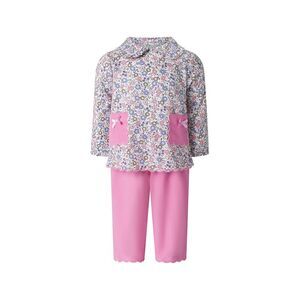 Rachel Riley Girls 2Pc Floral Trouser & Top Set, Pink
